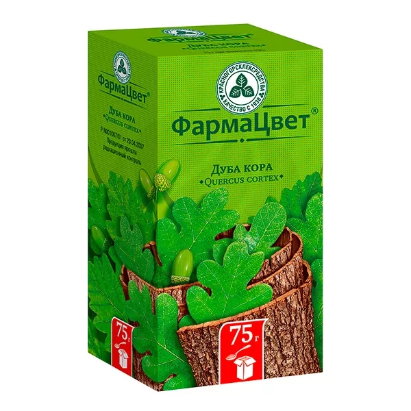 Дуба кора, 75г