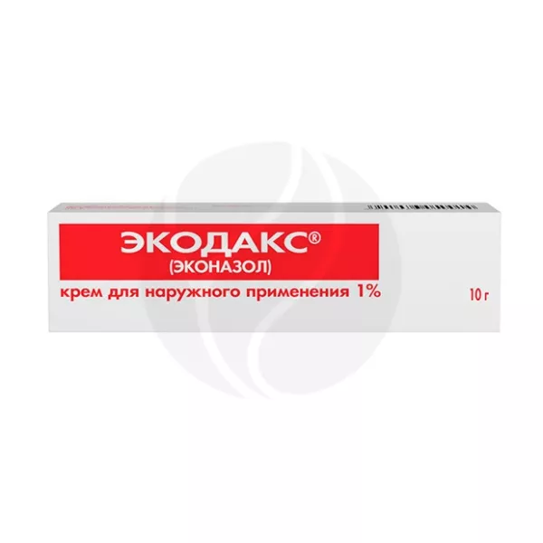 Экодакс крем д/наружн. прим. 1%, 10г