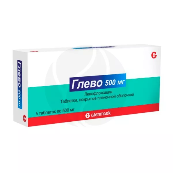 Глево таблетки п/о 500мг, №5
