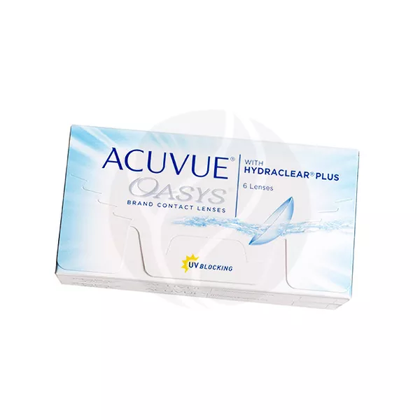 Изображение товара Контактные линзы Acuvue Oasys R8, 4 (-1, 75 D), 6 шт - двухнедельные Изображение товара Контактные линзы Acuvue Oasys R8, 4 (-1, 75 D), 6 шт - двухнедельные