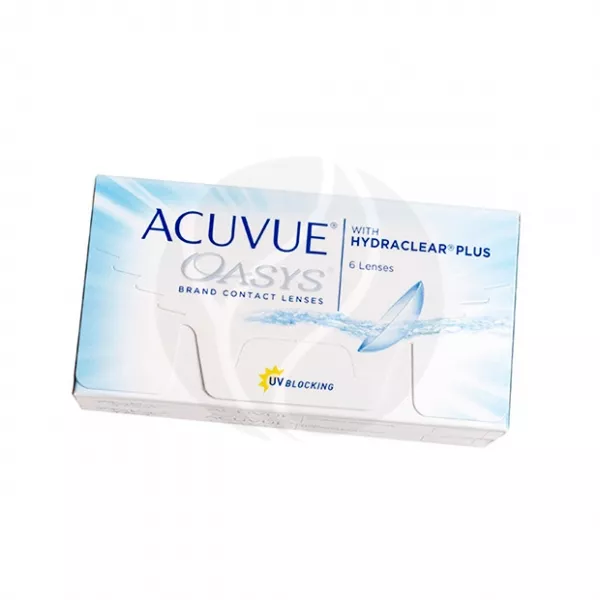 Изображение товара Контактные линзы Acuvue Oasys R8,4 (-2,50 D) двухнедельные, 6 шт