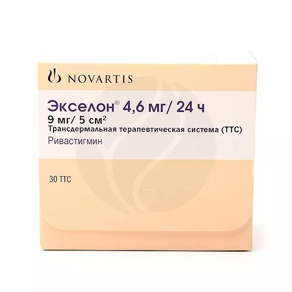 Изображение товара Экселон ТТС пластырь 4,6мг/24ч, №30 Изображение товара Экселон ТТС пластырь 4,6мг/24ч, №30