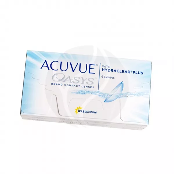 Изображение товара Контактные мягкие линзы Acuvue Oasys R8,4 (-5,00 D), двухнедельные, 6 шт