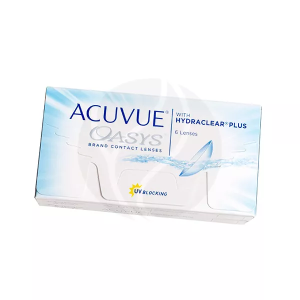 Изображение товара Acuvue Oasys линзы контактные R8,4 (-5,00 D), 6шт Изображение товара Acuvue Oasys линзы контактные R8,4 (-5,00 D), 6шт