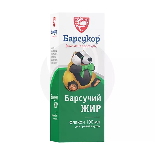 Изображение товара Барсукор Барсучий жир раствор д/приема внутрь, 100мл Изображение товара Барсукор Барсучий жир раствор д/приема внутрь, 100мл