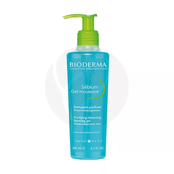Bioderma Sebium гель очищающий, 200мл