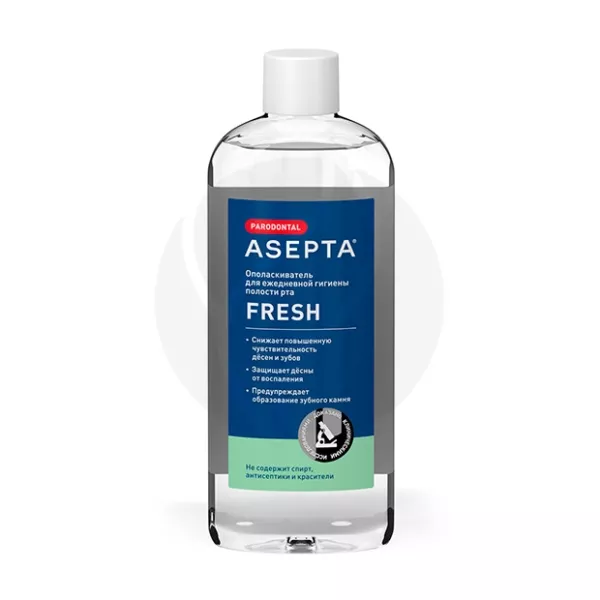 Asepta Fresh ополаскиватель для рта, 250мл