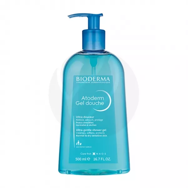 Изображение товара Bioderma Atoderm гель для душа 500 мл для сухой и чувствительной кожи Изображение товара Bioderma Atoderm гель для душа 500 мл для сухой и чувствительной кожи