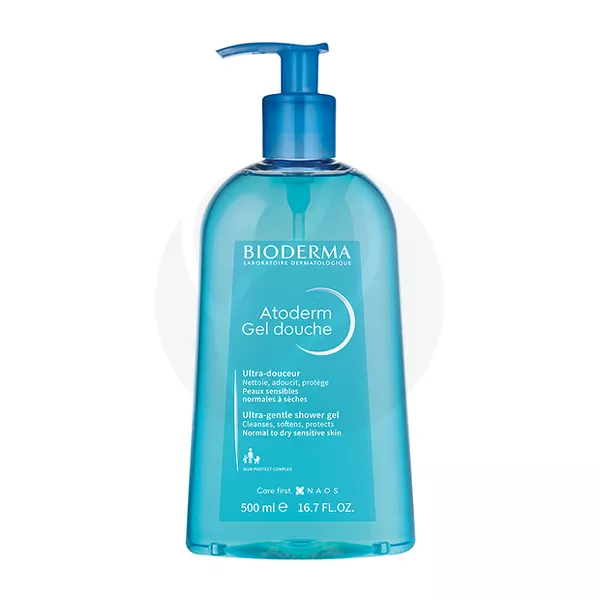 Изображение товара Bioderma Atoderm гель для душа 500 мл для сухой и чувствительной кожи Изображение товара Bioderma Atoderm гель для душа 500 мл для сухой и чувствительной кожи