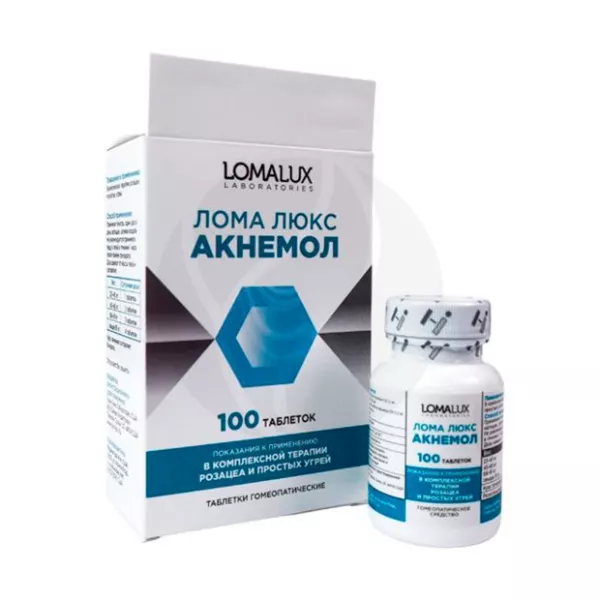 Лома Люкс Акнемол таблетки, №100