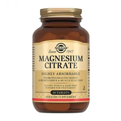 Solgar Цитрат магния таблетки 200мг, №60