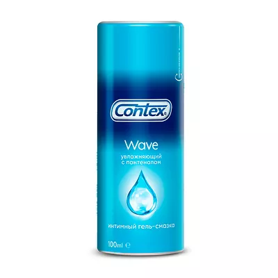 Contex Wave Интимная увлажняющая гель-смазка, 100мл