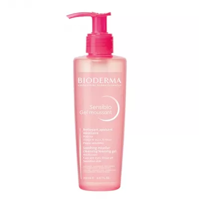 Bioderma Sensibio Очищающий гель для чувствительной кожи, 200мл