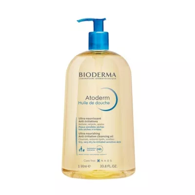 Bioderma Atoderm масло для душа для взрослых и детей, 1000мл