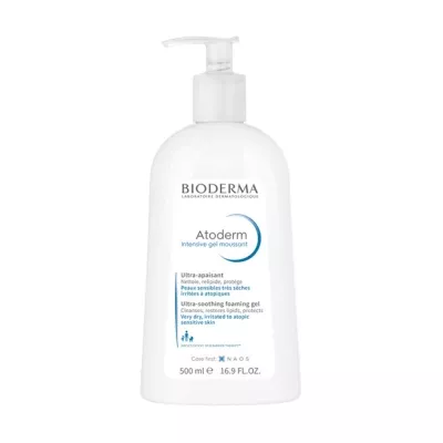 Bioderma Atoderm Intensive очищающий гель для сухой кожи (0+мес.), 500мл