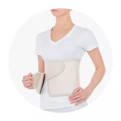 Trives бандаж ортопедический на брюшную стенку послеоперационный Т.26.04 (Т-1334) р-р.(M), бежевый
