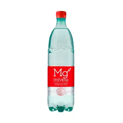 Mivela Mg+ вода питьевая минеральная слабогазированная, 1л