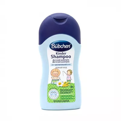 Bubchen Нежный уход детский шампунь для чувствительной кожи (0+), 200мл