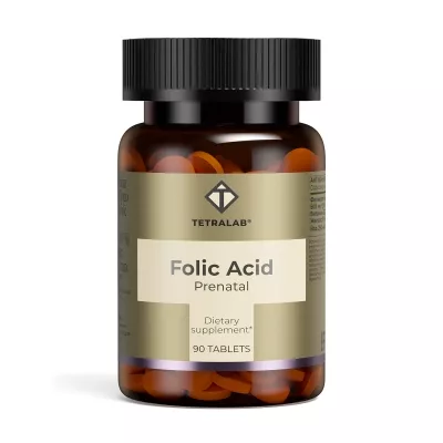 Tetralab Пренатал фолиевая Плюс таблетки, №90