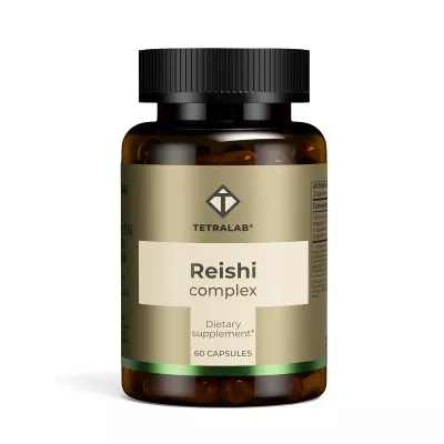 Tetralab Рейши комплекс капсулы 550мг+40мг, №60