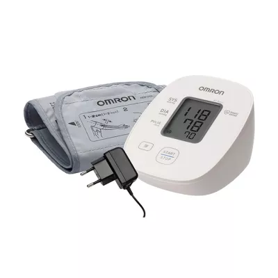 Omron M1 Basic тонометр автоматический с адаптером и веерообразной манжетой 22-32см