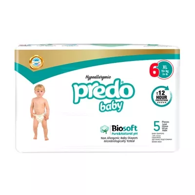 Predo Baby Biosoft подгузники 6 (15+кг), №5
