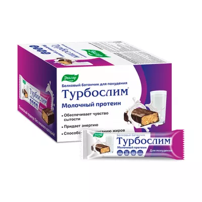 Эвалар Турбослим Белковый батончик для похудения 50г, №12