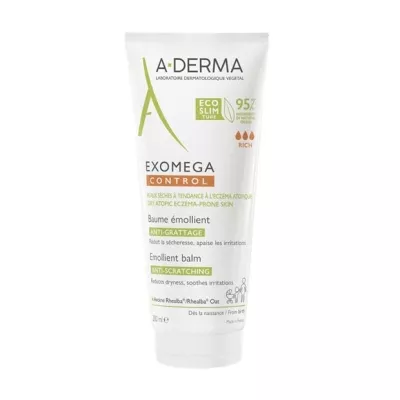 A-Derma Exomega Control бальзам смягчающий для лица и тела, 200мл