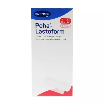 Hartmann Peha-Lastoform бинт эластичный фиксирующий, 10см*4м