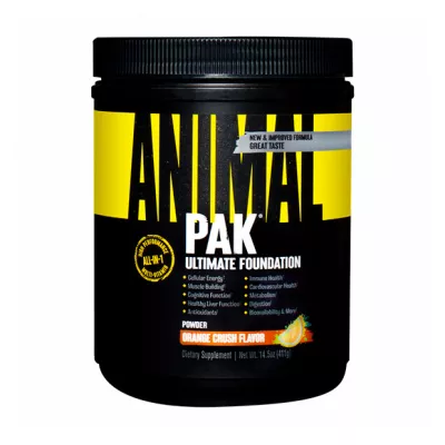 Animal PAK Витаминно-минеральный комплекс порошок со вкусом Апельсиновый взрыв, 411г
