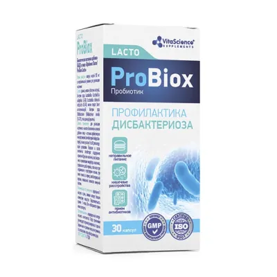 Vitascience Probiox Лакто капсулы, №30