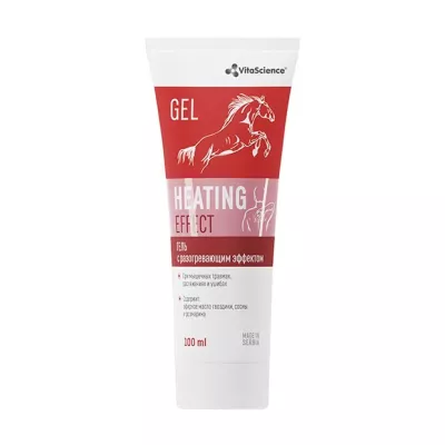 Vitascience гель с разогревающим эффектом, 100мл