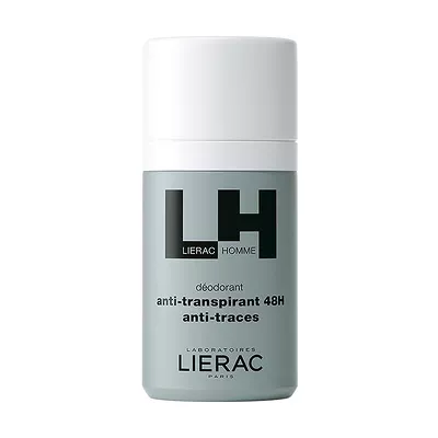 Lierac Homme Мужской шариковый дезодорант-антиперспирант 48ч защиты, 50мл