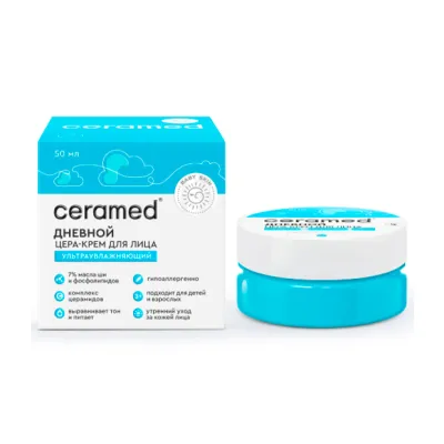 Ceramed Baby Skin Цера-крем для лица дневной ультраувлажняющий, 50мл
