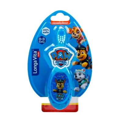 Longa Vita Kids Paw Patrol зубная щетка детская (0+), цвет в ассортименте
