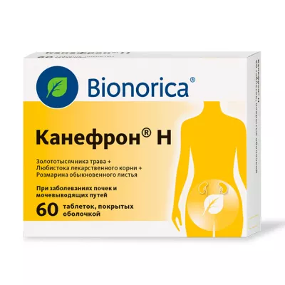 Канефрон Н таблетки п/о, №60 Бионорика
