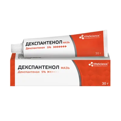 Vitascience Декспантенол мазь д/наружн. прим. 5%, 30г