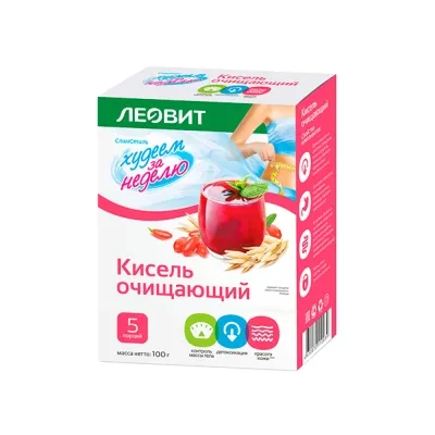 Леовит кисель очищающий 20г, №5