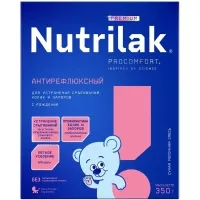 Изображение товара Nutrilak Premium Антирефлюкс Сухая молочная смесь (0+), 350г