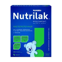 Изображение товара Nutrilak Premium Кисломолочная смесь (0+), 350г