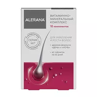 Изображение товара Alerana Витаминно-минеральный комплекс таблетки п/о, №60