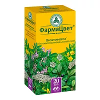 Изображение товара Проктофитол противогеморроидальный сбор, 2г №20