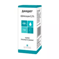 Изображение товара Данцил капли глазн./ушн. 0,3%, 5мл