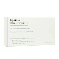 Изображение товара Крайнон гель вагинальный, №15 аппликаторы