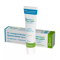 Изображение товара Циновит крем для кожи с цинк пиритионом, 40мл