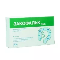 Изображение товара Закофальк NMX таблетки 1,36г, №30