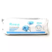 Вата хирургическая стерильная хлопковая, 250г