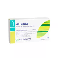 Изображение товара Анузол суппозитории рект., №10
