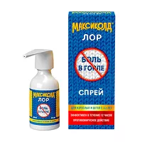 Изображение товара Максиколд Лор спрей д/местн. прим. 0,2%, 40мл