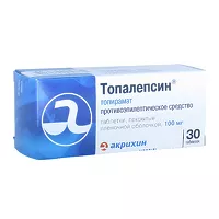 Изображение товара Топалепсин таблетки п/о 100мг, №30